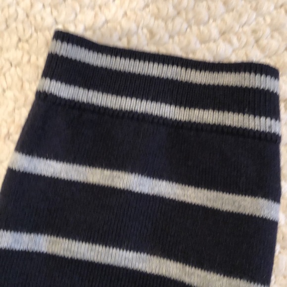 Talbots Blue Stripe LOVE STRIPE Crewneck Sweater - Picture 11 of 12